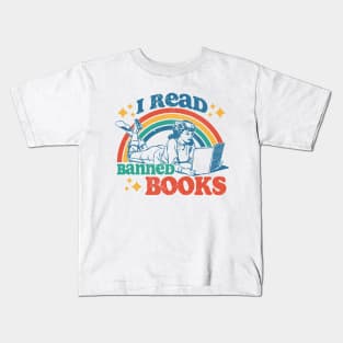 I Read Banned Books Kids T-Shirt